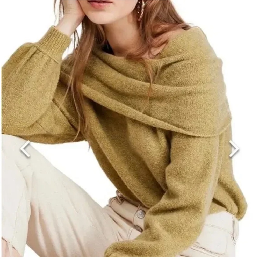 Free People Women's Echo Beach Pullover Sweater Size Small